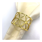 Phụ Kiện Trang Trí Bàn Ăn - Kẹp Khăn Napkin Kim Loại